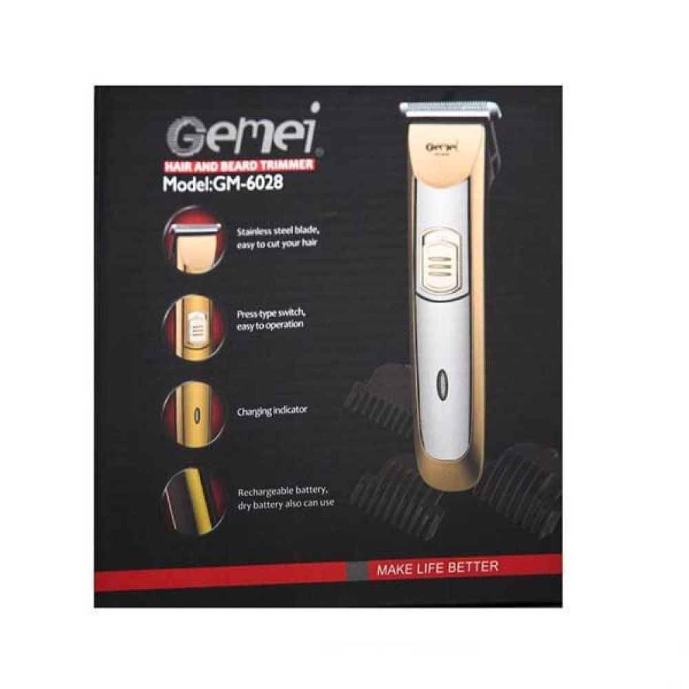 Gemei Hair And Beard Trimmer GM-6028